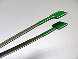 SpecialtyピンセットPVCコーティングForcepsフラットヒント安全ゴムNon Marring Holding ( E 3 )