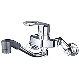 KVK 流し台用シングルレバー式シャワー混合水栓 KM5000TF