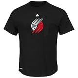 Portland Trail Blazers Nba Youth Climalite pre-game Tシャツブラック ブラック