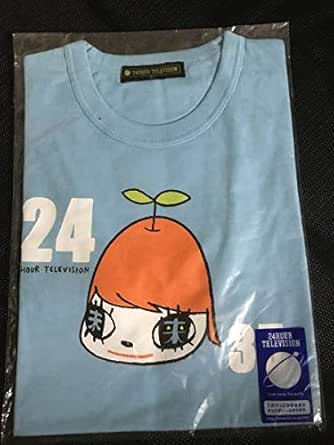 Amazon 嵐 大野智 奈良美智コラボ 24時間テレビ Tシャツ 青色 サイズs アイドル 芸能人グッズ 通販