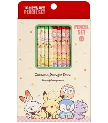 Amazon.co.jp: ポケモン文房具セット 学校用 - ピカチュウ鉛筆、ミニ
