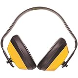 (ポートウエスト) Portwest クラシック イヤープロテクター 防音 イヤーマフ (ワンサイズ) (イエロー)