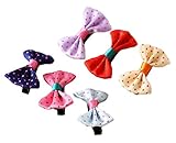 トトハウス(TOTO HOUSE) ベビーヘアアクセサリー 蝶結び 6本セット