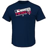 Minnesota Twins Boys Youth ACチームChoice TシャツNavy ( Youth Large 14 / 16 )