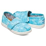 トムス タイニー キャンバス クラシックス アクア タイダイ トムズ TOMS AQUA CANVAS TIE DYE TINY TOMS CLASSICS ベビー トムス キッズ トムスtoms キ