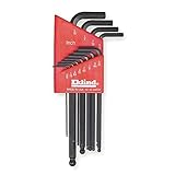 EKLIND BallHexL® Key Set - Model: 13212 Size Range: .050", 1/16", 5/64", 3/32", 7/64", 1/8", 9/64"