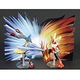 Bandai Pokemon Plastic Model Collection No. 35 + 37 Select Series Megarukario VS Mega Bashamo set (B