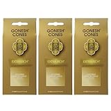 【3個セット】 ガーネッシュ(GONESH) インセンス コーン エクストラリッチ ココナッツ COCONUT 25個入 (お香)