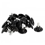 YXq Glide平準化足Adjuster 34 mmの直径デスクテーブル 20 Pcs Pack ブラック YXQ