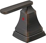 デルタ蛇口h264rb Ashlyn 2つレバーハンドルキット、ベネチアブロンズ