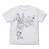 【公式】コスパ 勇気爆発バーンブレイバーン 描き下ろし ブレイバーン Tシャツ WHITE Lサイズ