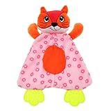 Perfk 全4種類 赤ちゃんブランケット ベビーぬいぐるみ寝具 動物の型ブランケット ソフト - 狐