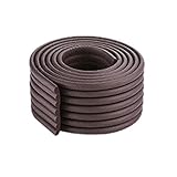 1stモール ダークブラウン ケガ防止 衝撃吸収 コーナーガード 赤ちゃん ケガ防止 クッション 全長2メートル 自由自在 ST-SYOK-DB