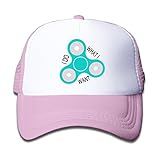 キッズ メッシュキャップ 通気性 大人気 ウトドア キャップ 指おもちゃ 紫外線防止 帽子 カジュアル ストーリート系ピンク プリント付き 無地