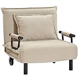 タマリビング(Tamaliving) 折りたたみベッド ベージュ キャスター付き ソファーベッド ソファ ソファー 折りたたみ 折り畳み ベッド コンパクト ステラ 50004552