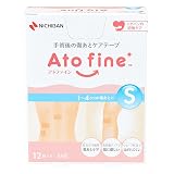 ニチバン アトファイン Sサイズ 12マイ 傷あとケアテープ 手術後 傷あとケア (対応傷あとサイズ 1~4cm)
