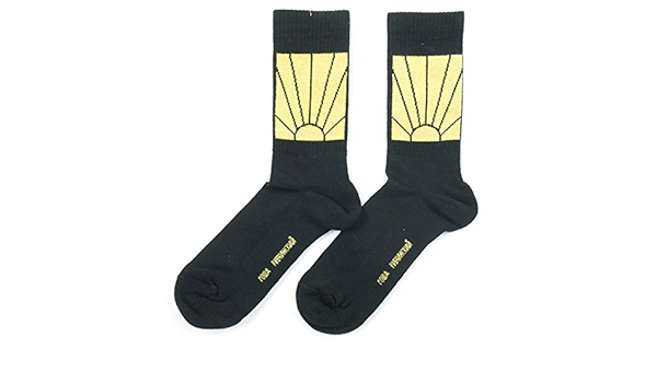 Amazon Gosha Rubchinskiy ゴーシャラブチンスキー 16aw Socks 日章柄ソックス 黒 M スポーツソックス 通販