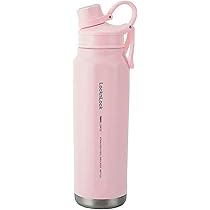 Amazon | 水筒 スポーツボトル 946ml ピンク 断熱ウォーター