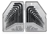 ChaseShop Fuller Tool 30 pcs Combo Hex Allen Key Set Long Short SAE/Metric Allen Wrench Set by Chase