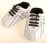 playette by goldbug カラフルファーストスニーカーホワイト・ブラック 11cm ポリウレタン 90756