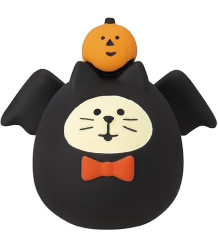 Amazon.co.jp: デコレ(Decole) デザイン小物 魔女猫 ポイズン 2.7×3.4