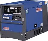 TRUSCO デンヨー 防音型ディーゼルエンジン発電機 TLG7.5LSK