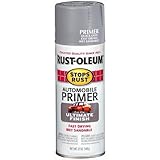 Rust-Oleum 2089830 Stops Rust Spray Paint, 12-Ounce, Flat Dark Gray Auto Primer [並行輸入品]