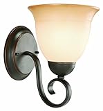 Design House 512657 Cameron 1-Light Wall Mount, 9-Inch by 6.75-Inch, Oil Rubbed Bronze [並行輸入品]