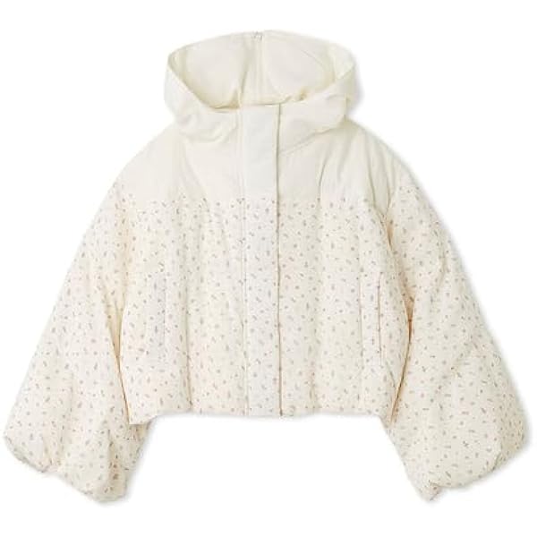 FURFUR ファーポケットハートキルティングブルゾン　ホワイト Amazon | [ファーファー] ハートキルティングブルゾン RWFJ244093