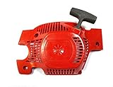 QHALEN Husqvarna 136 137 141 142チェーンソー＃530071968 用リコイルスターターリュウイングスタートアセンブリ交換