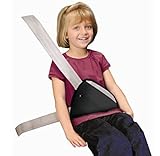 トライアングル車の安全ベルト調整用子、赤ちゃん、子供の安全ベルトプロテクターアジャスター、シートベルトカバー、ショルダーハーネスストラップ-灰色