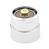DealMuxメタルホームめねじ蛇口タップフィルタリングネットスパウトエアレーターノズルシルバートーン