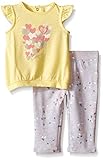 Petit Lem Baby Girls' 2 Piece Set Top and Legging Popcorn 6 Months [並行輸入品]