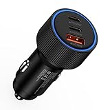 シガーソケットusb-c 2ポート 60W 急速充電 カーチャージャー PD3.0/QC4.0/PPS対応 しがーソケット usb 車用急速充電器 カー用品 車載充電器 12V・24V車対応 全金属 軽量 iPhone16,15,14,13,11,8、Xperia/Galaxy/iPadなどに対応（銀色）