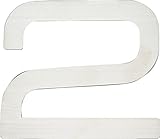 Atlas Homewares PGN2-SS 4-Inch Paragon House Number-2, Stainless Steel [並行輸入品]