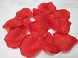 JUYO VONSAN 1000pcシルクローズ花びらウェディング花Favors for you特別な結婚(レッド)