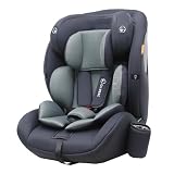ＧＵ ＭＯＤＥ チャイルドシート ジュニアシート 1歳頃～12歳(身長76-150cm) R129適合 5年保証 保温保冷ドリンクホルダー付き ロングユース ヘッドレスト13段階調整可能 取付簡単 シートベルト固定専用 メッシュタイプ【ISOFIX非対応】（レッド・ブラック）