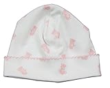 Kissy Kissy baby-girls Infant Tiny Teddy印刷帽子 カラー: ホワイト