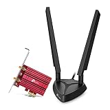 TP-Link Wi-Fi 6E Bluetooth 5.3 PCIeアダプター デスクトップパソコン Intel Wi-Fi 6E トライバンド 2402 (6GHz) + 2402Mbps (5GHz) + 574Mbps (2.4GHz) Archer TXE75E