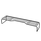 パール金属 コンロ奥ラック ブラック 幅61.5×奥行14.5×高さ10.5cm BLKP AZ-5054