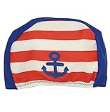 スイミングキャップ ベビー キッズ ストレッチ 水泳帽 スイムキャップ 水泳キャップ レッド-R M