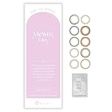 カラコン ビュームワンデー viewm 1day【10枚入1箱】【カラー】夢見パール 度あり 度なし 【マスクシート付き】 (-4.00)