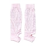 赤ちゃんの城 トレンカ 杢ボーダー ピンク