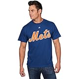 Jeurys Familiaニューヨーク・メッツ# 27 MLBメンズPlayer Name & Number Tシャツ( Large )