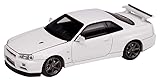 MOTORHELIX 1/64 日産 スカイライン GT-R R34 V Spec II パールホワイト 完成品