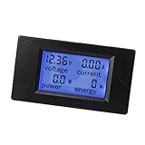 SONONIA DC 6.5V-100V　20A　デジタル　電圧計　電流計　電力　エネルギー　メーター　モニター　LCD　