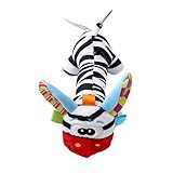 HS Cartoon Stuffed Animal Baby Soft Plush Hand Rattleおもちゃ( Donkey )