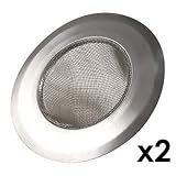 4 3/8" Mesh Sink Strainer (2 Pieces) [並行輸入品]
