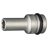 トネ(TONE) インパクト用ロングソケット HP4NV-10L 差込角12.7mm(1/2") 二面幅10mm