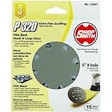 ALI INDUSTRIES 12057 8 Hole 320 25 CT Grit Disc, 5-Inch, 15-Pack [並行輸入品]